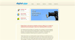 Desktop Screenshot of digitalgigs.com